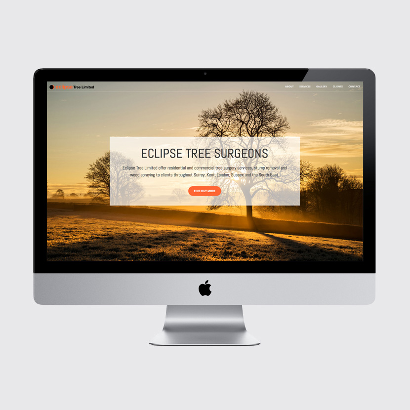 Eclipse Tree web design